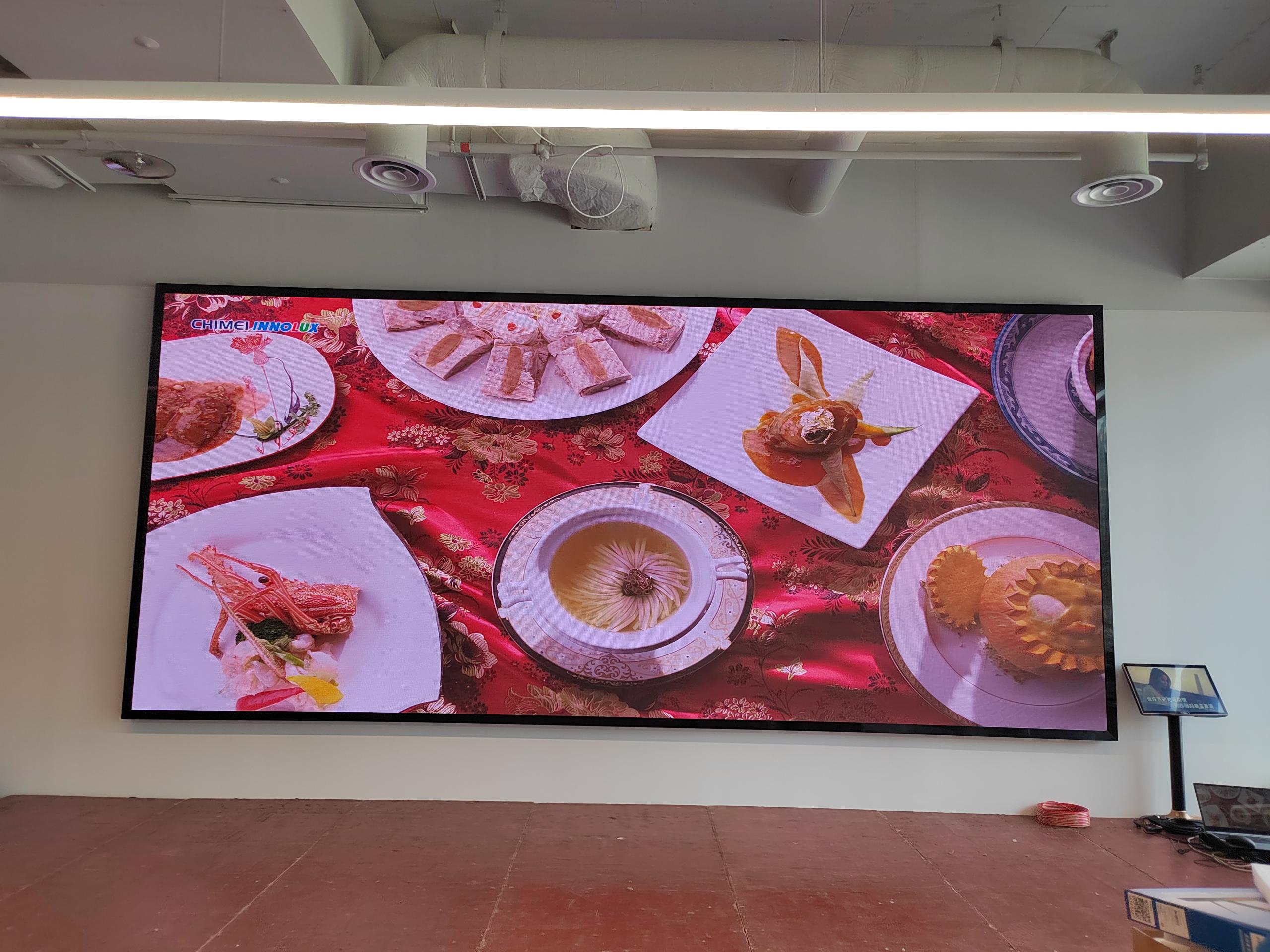 深圳南山展會展廳LED顯示屏P2.5高清顯示！